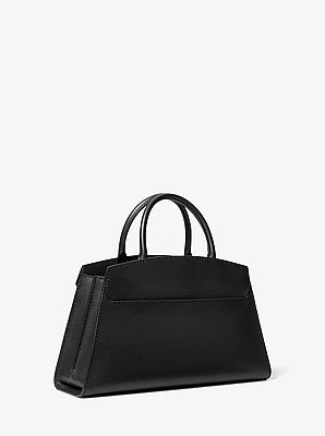 Greta Medium Leather Satchel