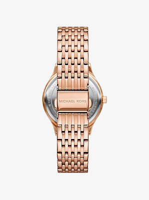 Montre miniature Aspen de ton or rose