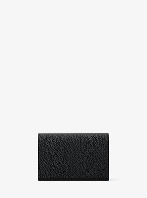 Hudson Pebbled Leather Card Case