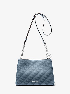 Christina Small Signature Logo Crossbody Bag