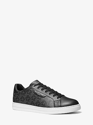 Espadrille Keating en cuir &agrave; motif de serpent et &agrave; logo signature Empire