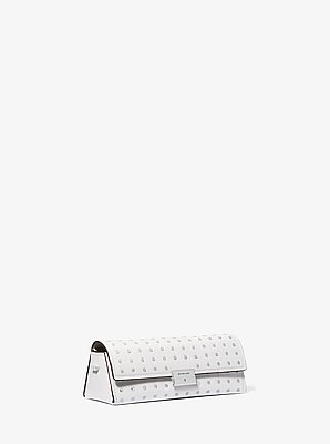 Ludlow Small Studded Leather Convertible Pochette