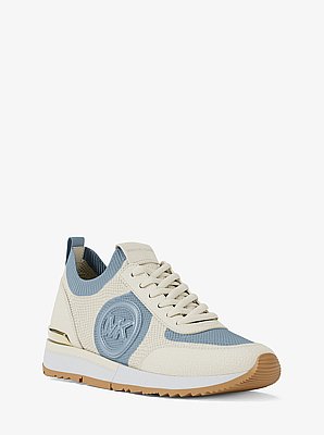 Jenkins Two-Tone Stretch Knit Trainer