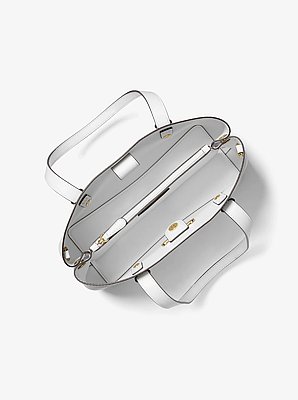 Mel Small Saffiano Leather Tote Bag