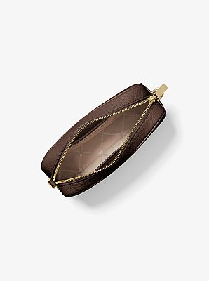 Jet Set Medium Pebbled Leather Crossbody Bag