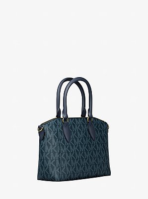 Sienna Small Signature Logo Satchel