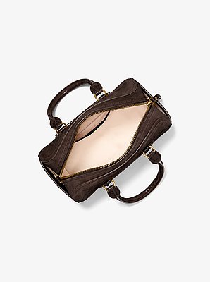 Jet Set Travel Extra-Small Suede Duffel Crossbody Bag