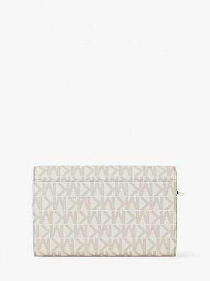 Cartera Jet Set grande con logotipo