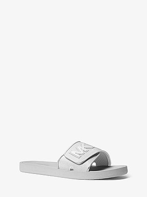 Palmer Metallic Mesh Slide Sandal