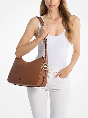 Nolita Medium Pebbled Leather Shoulder Bag