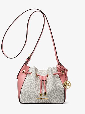 Phoebe Small Logo Bucket Bag