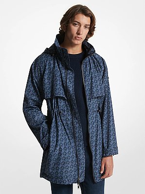 Anorak tiss&eacute; &agrave; imprim&eacute; &agrave; logo signature Empire