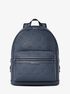 Cooper Medium Logo Debossed Dome Backpack