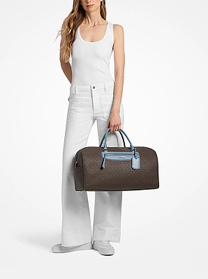 Weekendtas Jet Set Travel met kenmerkend logo, extra groot