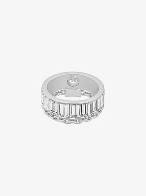 Cubic Zirconia Double Layered Ring