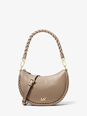 Pochette transformable Kyla peque&ntilde;o de piel