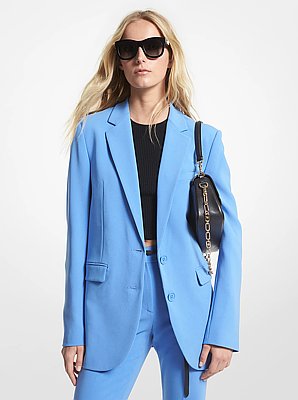 Crepe Boyfriend Blazer