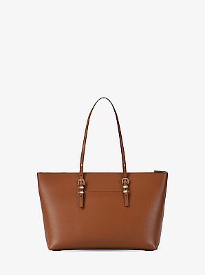 Quinn Large Pebbled Leather Tote Bag
