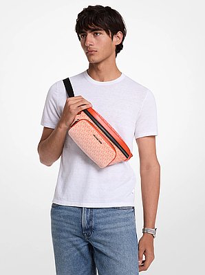 Ri&ntilde;onera bandolera Cooper peque&ntilde;a ombr&eacute; con logotipo exclusivo