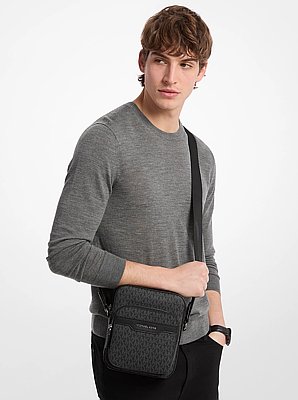 Hudson Mini Signature Logo Flight Bag