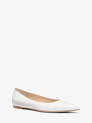 Renata Leather Skimmer Flats