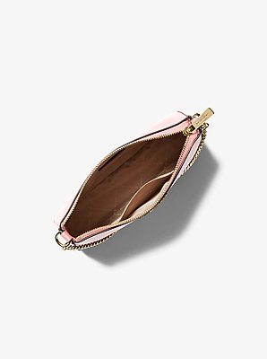 Bandolera Jet Set mediana de piel saffiano