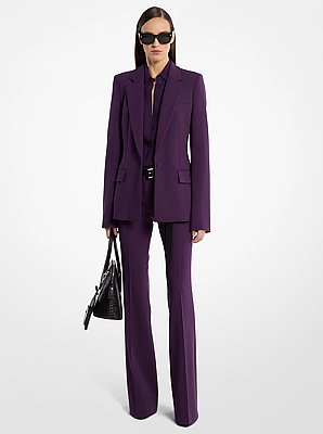 Tyler Stretch Wool Crepe Blazer