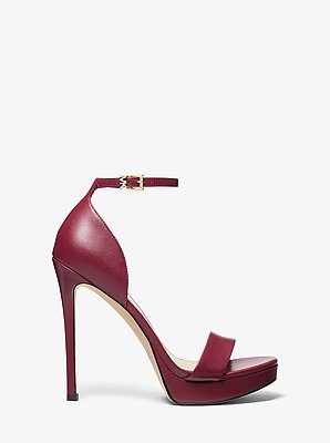 Jordyn Leather Platform Sandal