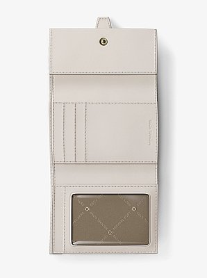Greenwich Medium Saffiano Leather Trifold Wallet