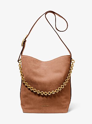 Nolita Large Suede Bucket Tote Bag