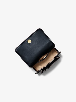 Claire Small Pebbled Leather Convertible Shoulder Bag