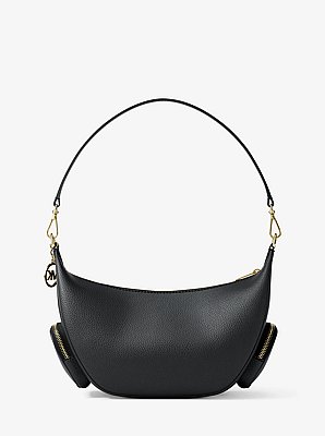 Merritt Medium Pebbled Leather Convertible Shoulder Bag