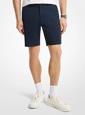 Stretch Cotton Shorts