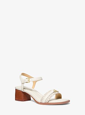 Mandy Signature Logo Sandal