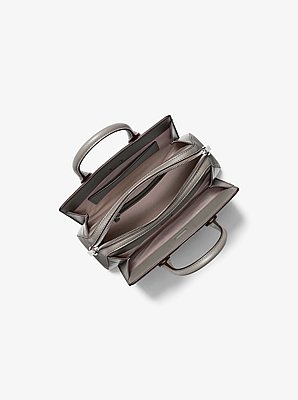 Laila Small Signature Logo Satchel