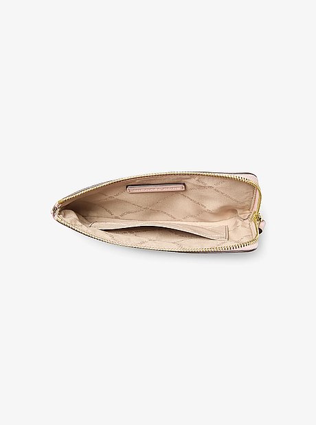 Jet Set Travel Small Printed Signature Logo Wristlet