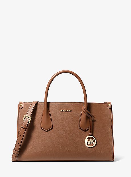 Henkeltasche Maple Large aus gekrispeltem Leder