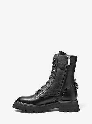 Caleb Leather Combat Boot