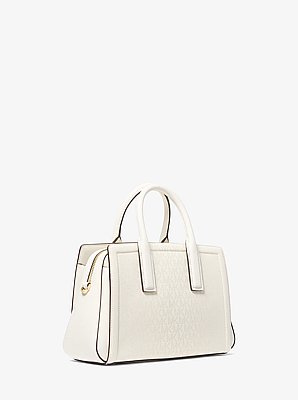 Henkeltasche Laila Small mit Signature-Logomuster