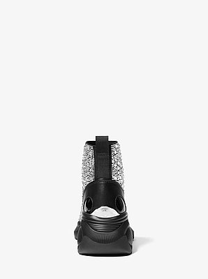 Zuma Embellished Stretch Knit Sock Sneaker