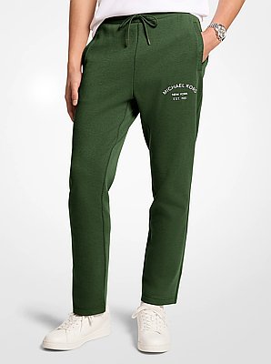 Logo Cotton Blend Joggers