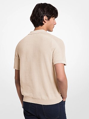 Cotton Moulin&eacute; Polo Shirt