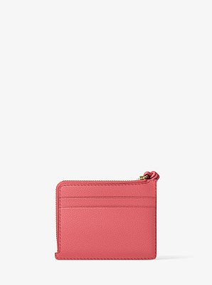 Bolso pulsera Jet Set peque&ntilde;o de piel granulada con tarjetero