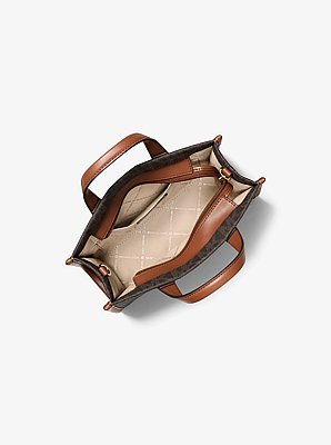 Messenger-Tasche Gigi Small mit Signature-Logomuster image number 1