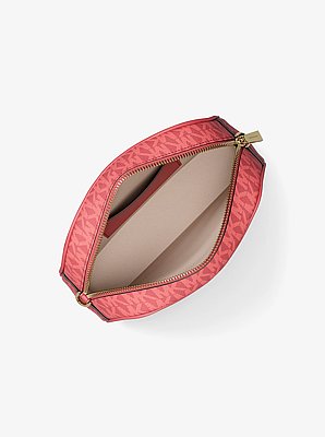 Kameratasche Jet Set Small mit Signature-Logomuster