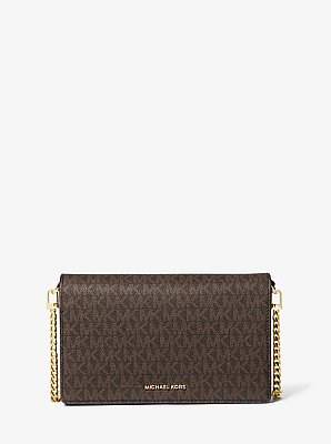 Jet Set Medium Signature Logo Crossbody Bag