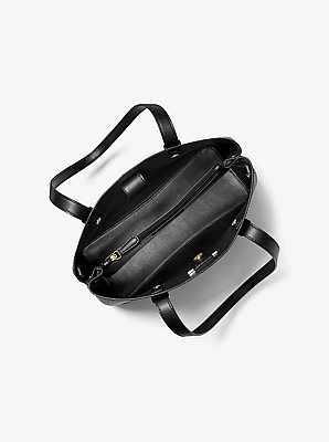 Mel Small Saffiano Leather Tote Bag