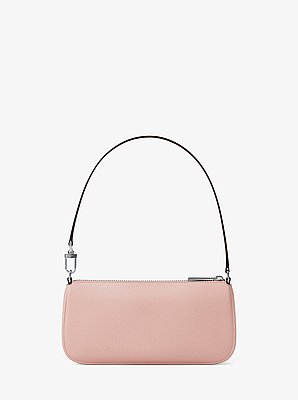 Zoe Small Pebbled Leather Pochette