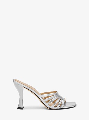 Haisley Metallic Leather Sandal