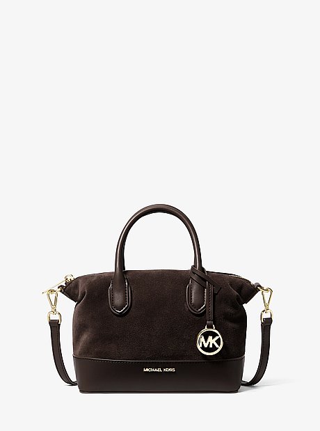 Hyde Small Suede Convertible Crossbody Bag